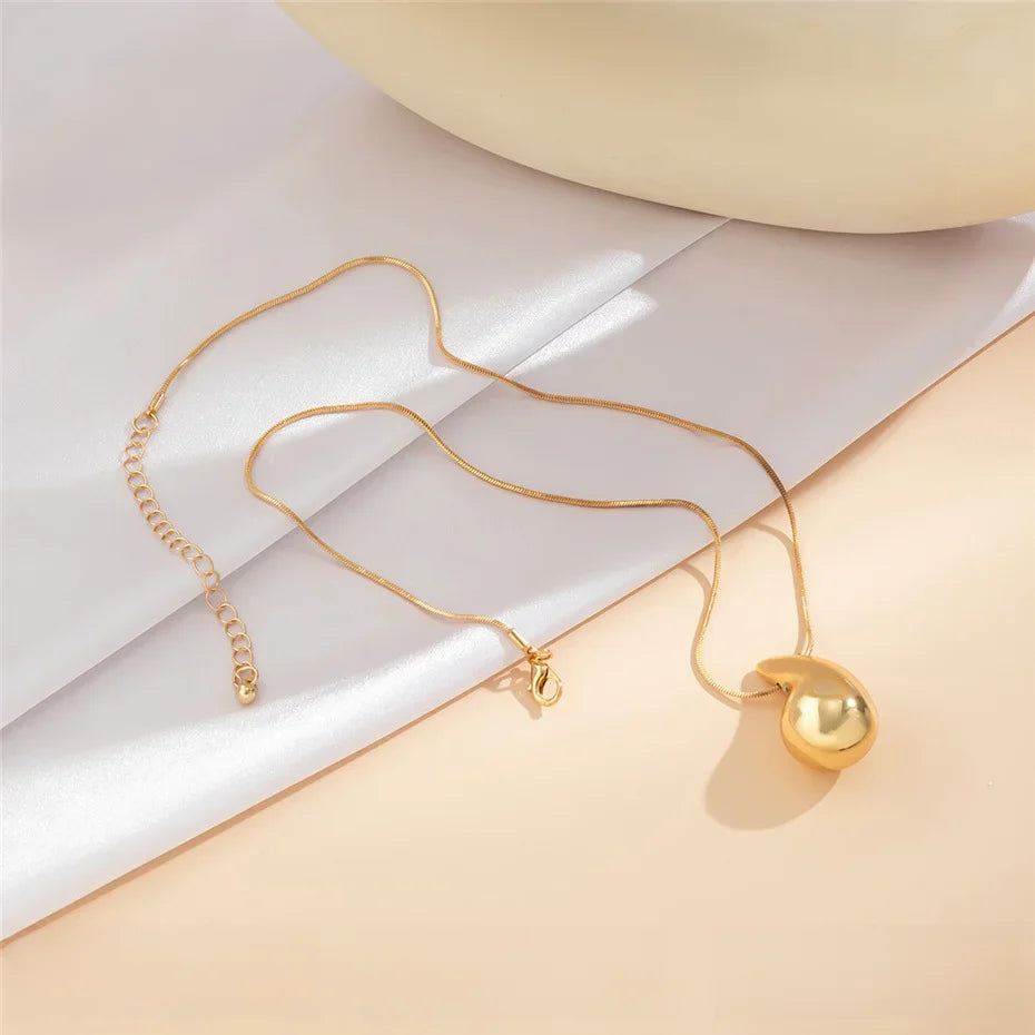 Goutte d'Or | Collier Élégant et Minimaliste