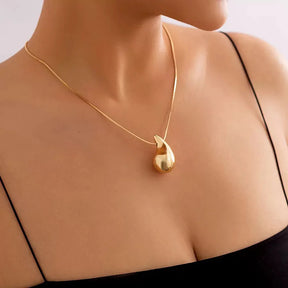 Goutte d'Or | Collier Élégant et Minimaliste