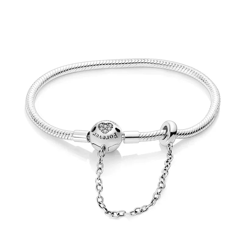 Cœur Protecteur | Bracelet Argent Sterling